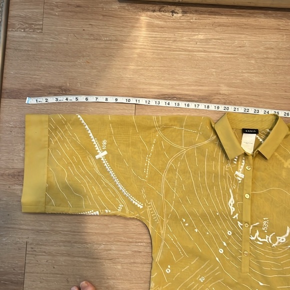 Akris - Printed Three-Quarter Sleeve Button-Up Top Size - US 4 - Picture 13 of 14